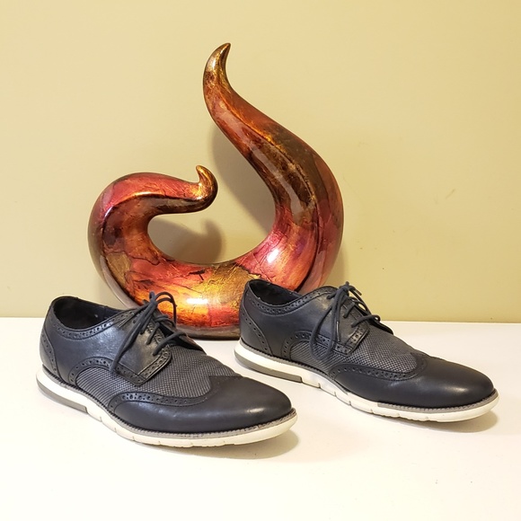 Cole Haan Other - Cole Haan Grand OS Men's Size 11.5 Shoes Blue Wing